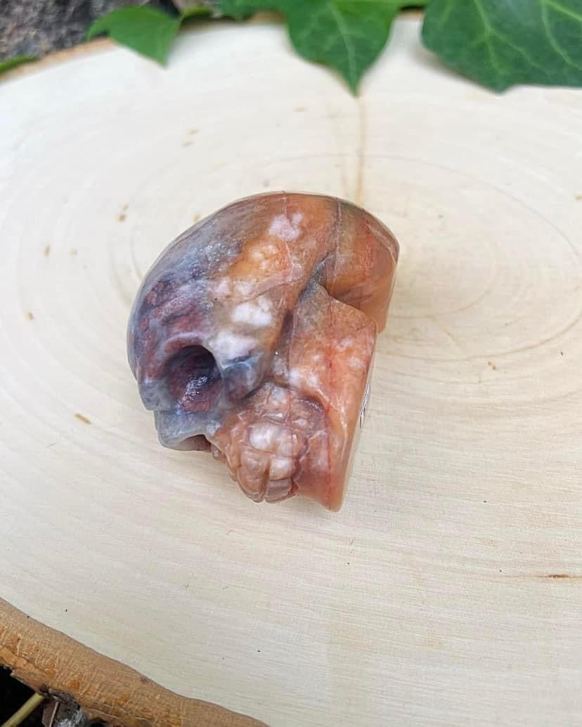 Agate Skull