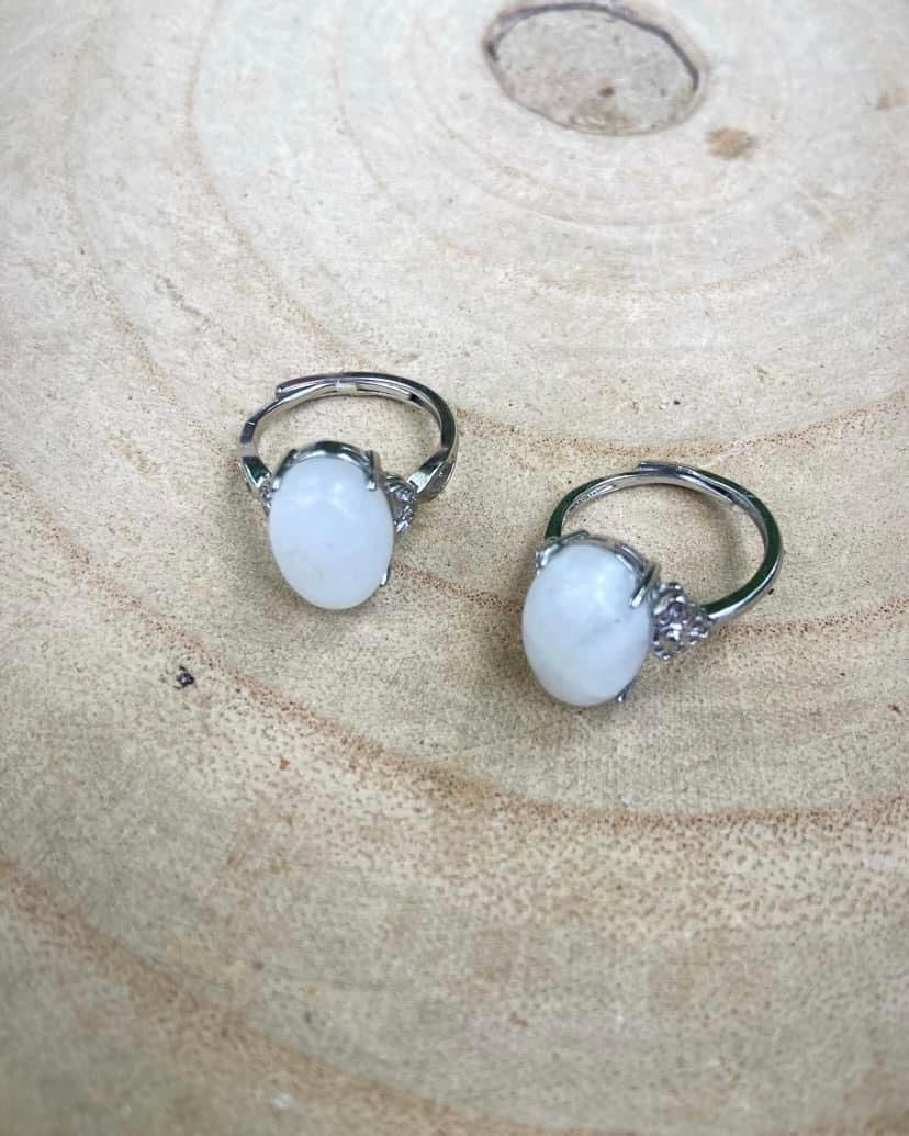 Moonstone Rings