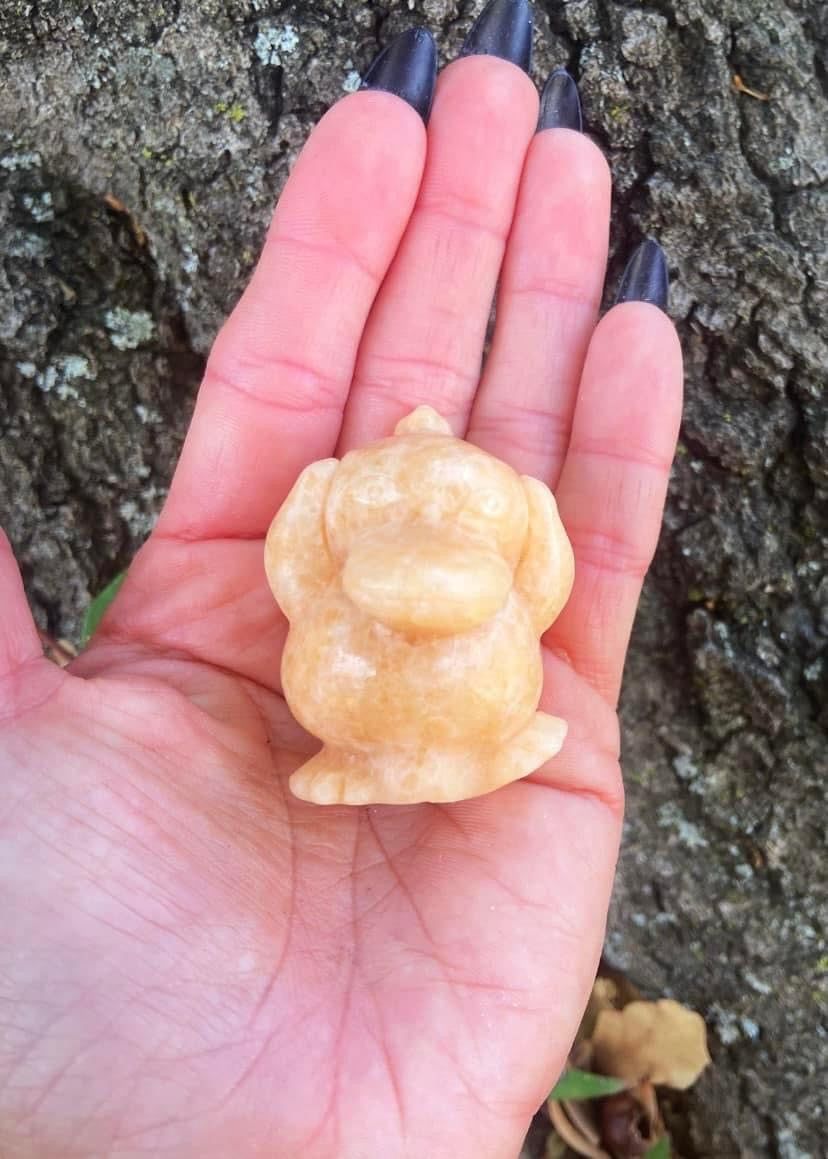 Orange Calcite Psyduck