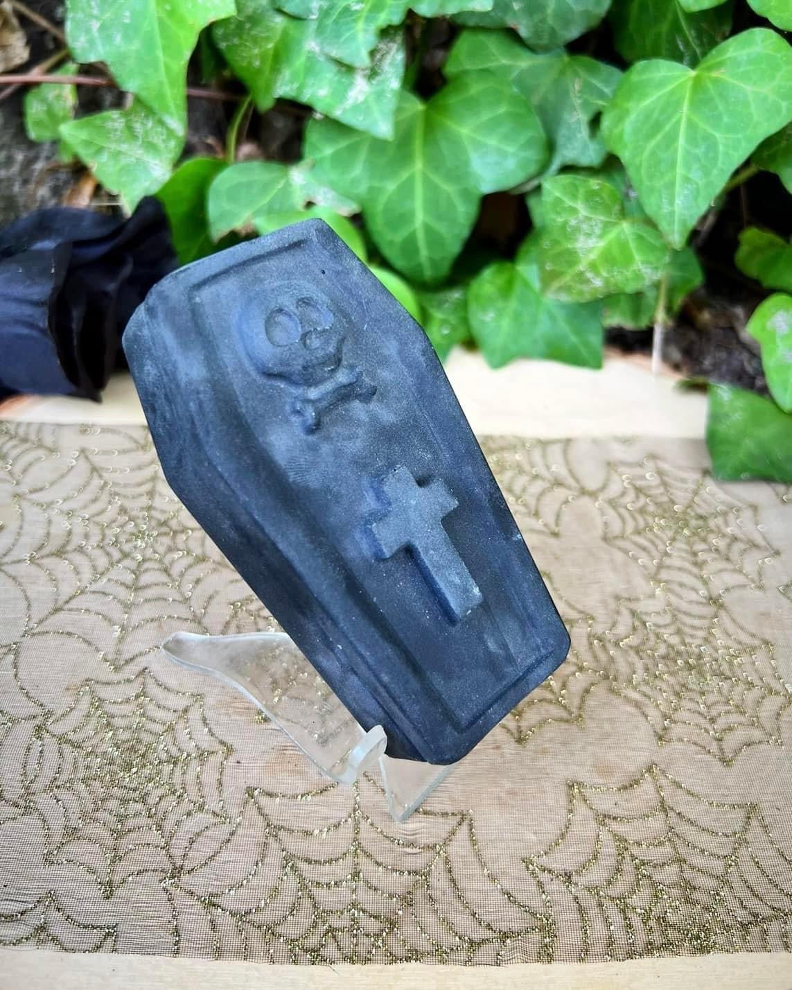 Black Obsidian Coffin