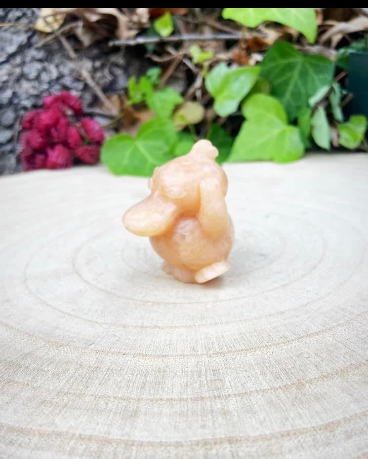 Orange Calcite Psyduck