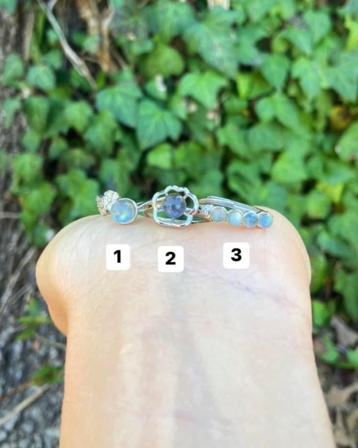 Labradorite Rings