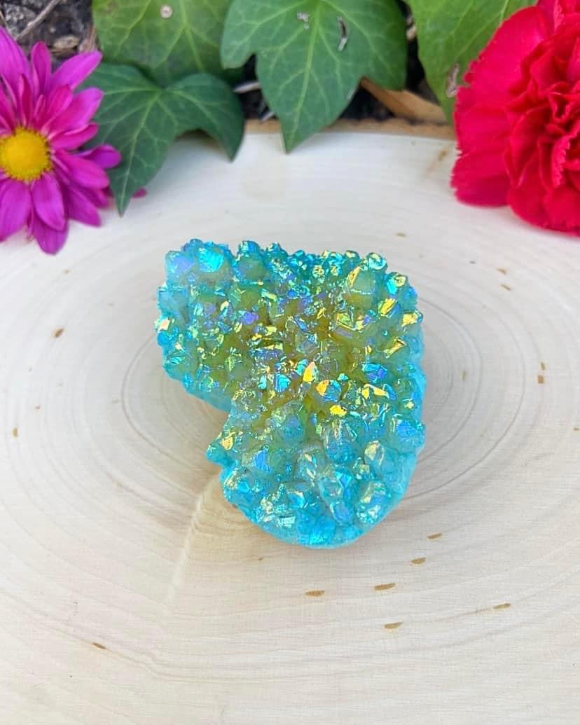 Aura Quartz Heart