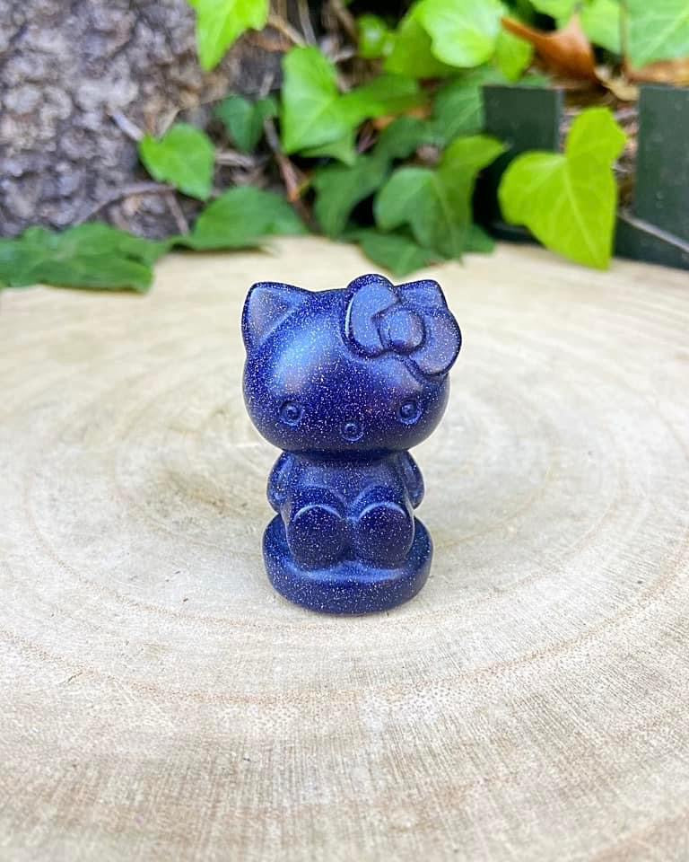 Blue Sandstone Hello Kitty