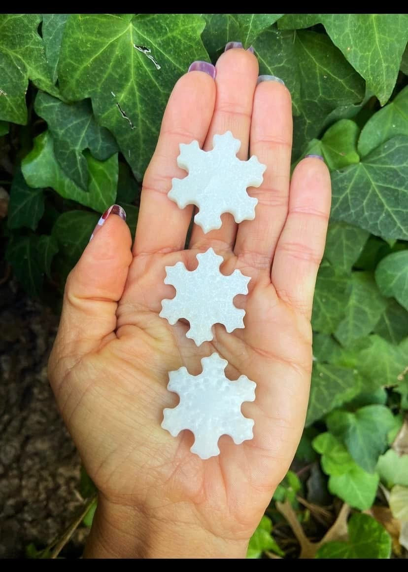 White Jade Snowflakes