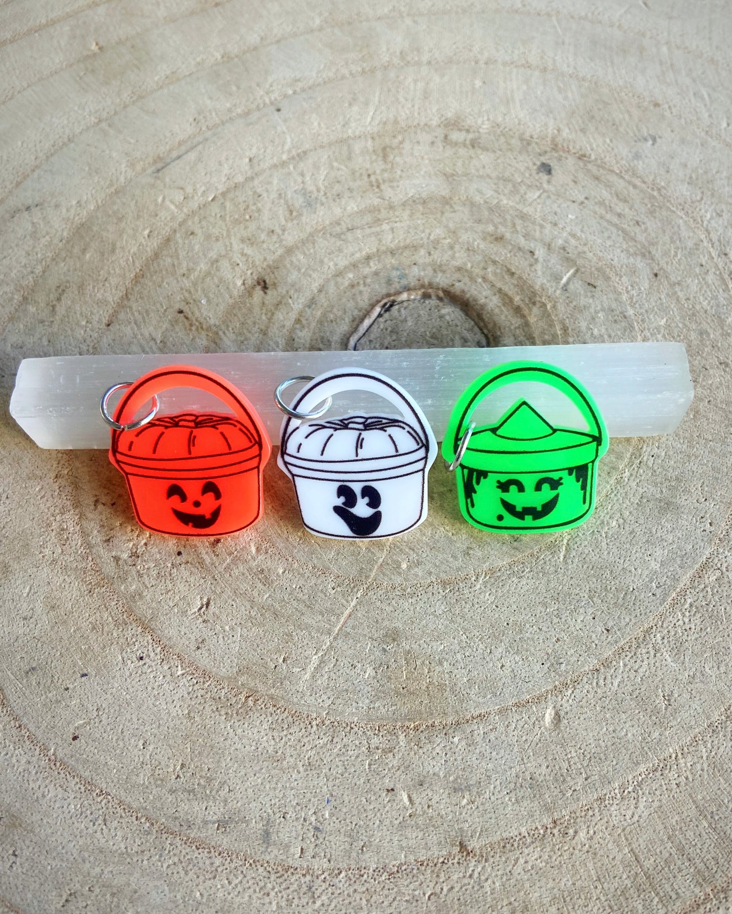 Boo Bucket Pendants