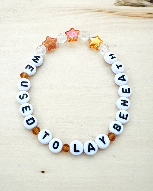 We Used To Lay Beneath Bracelet