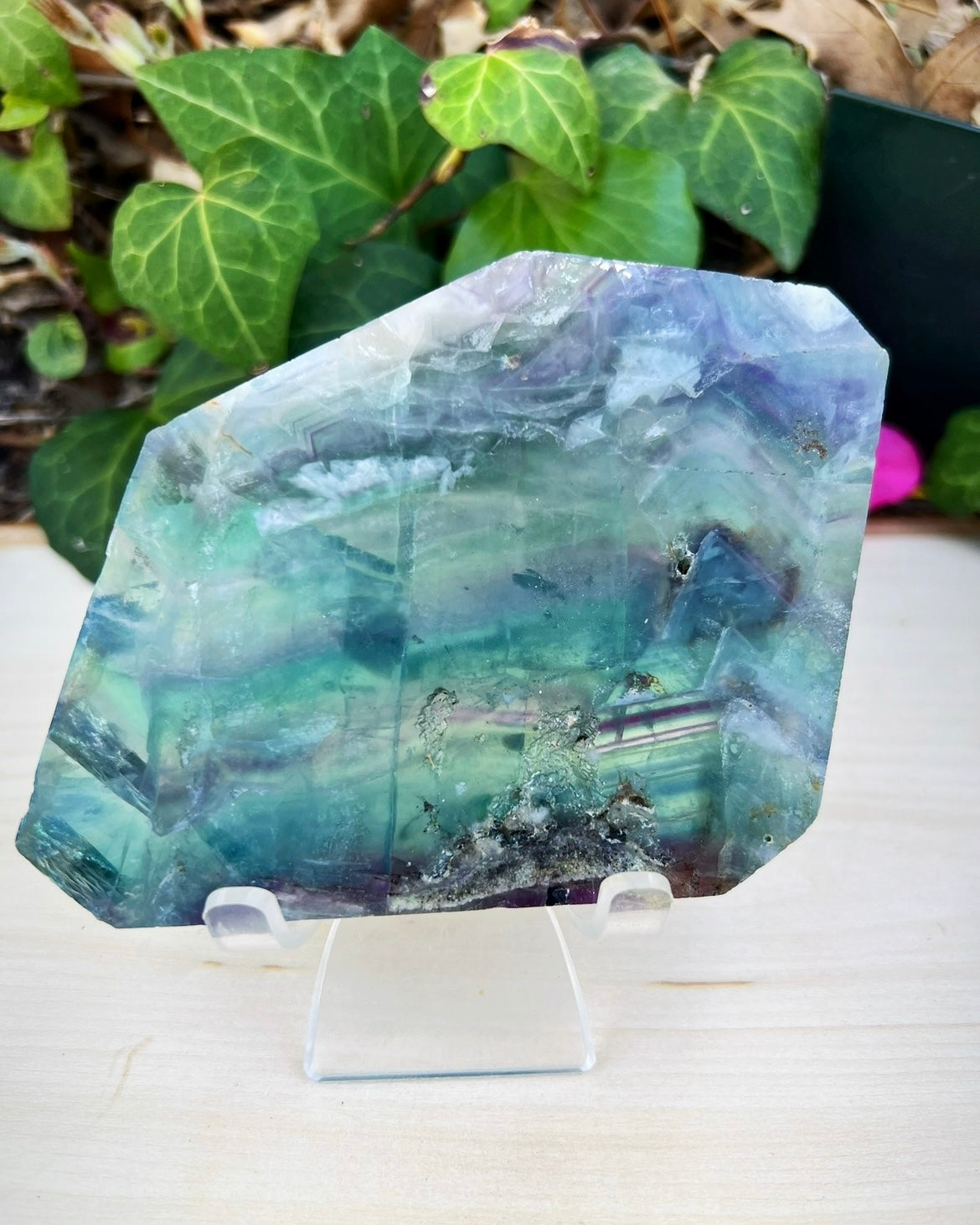 Fluorite Slab