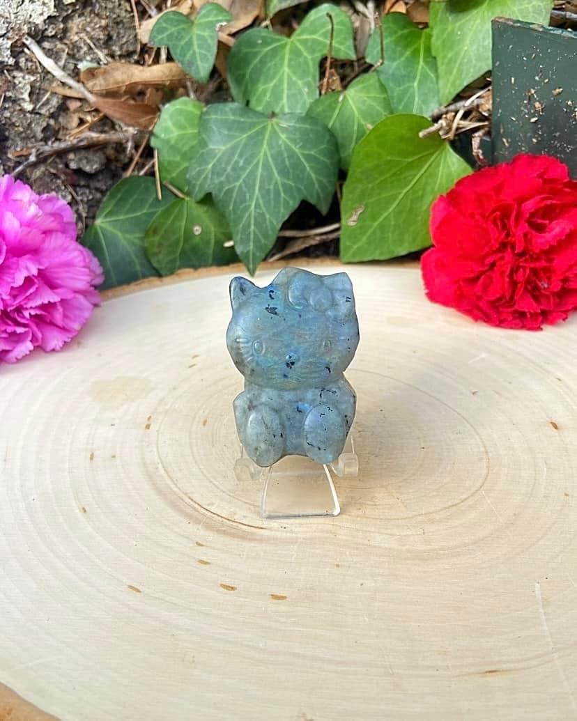 Labradorite Hello Kitty