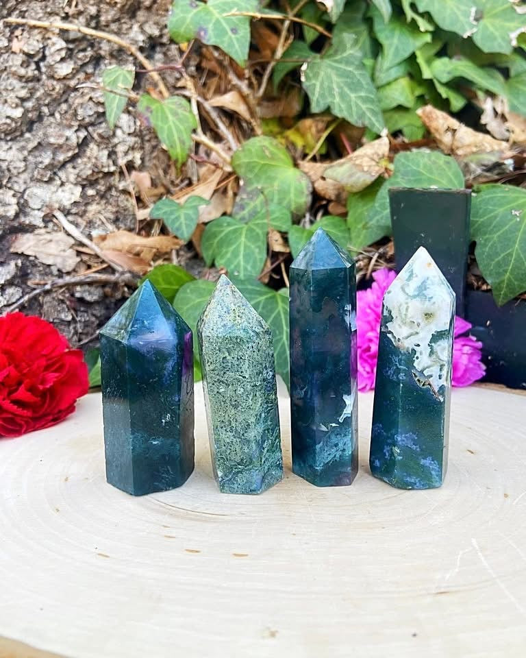 Moss Agate Towers