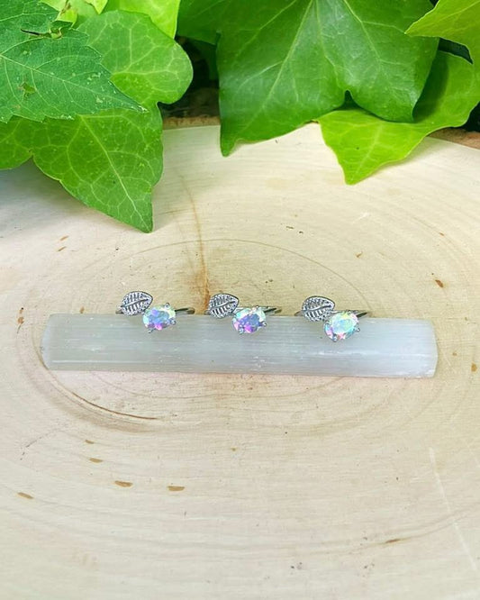Aura Quartz Rings