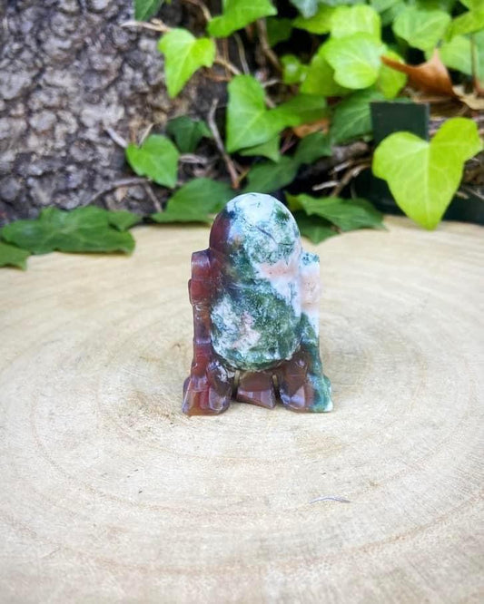 Moss Agate R2D2