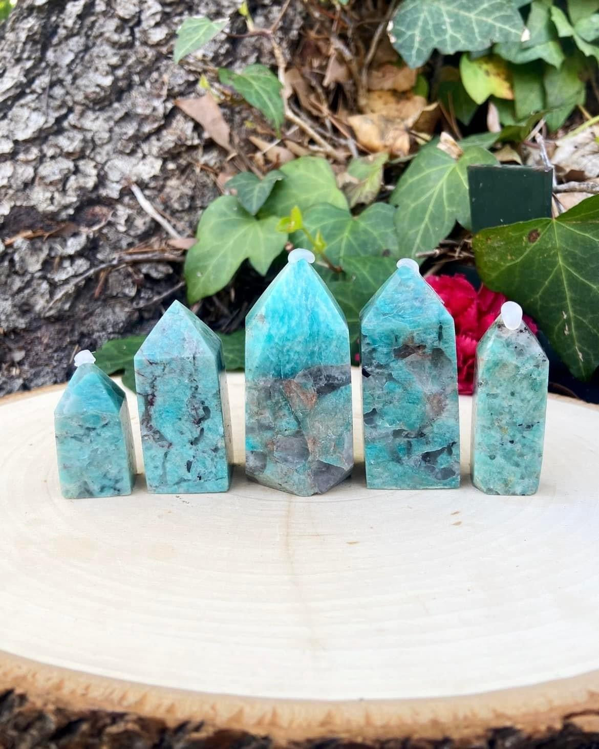 Amazonite Points