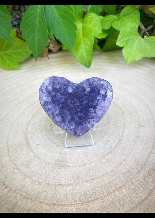 Amethyst Heart