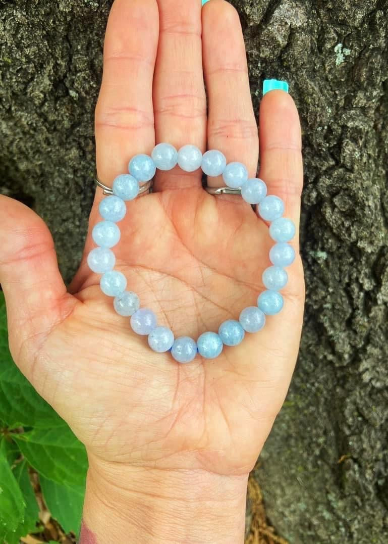 Celestite Bracelets 8mm