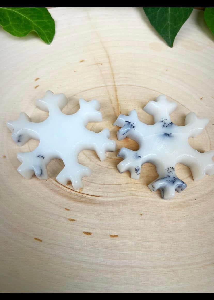 Dendritic Agate Snowflakes