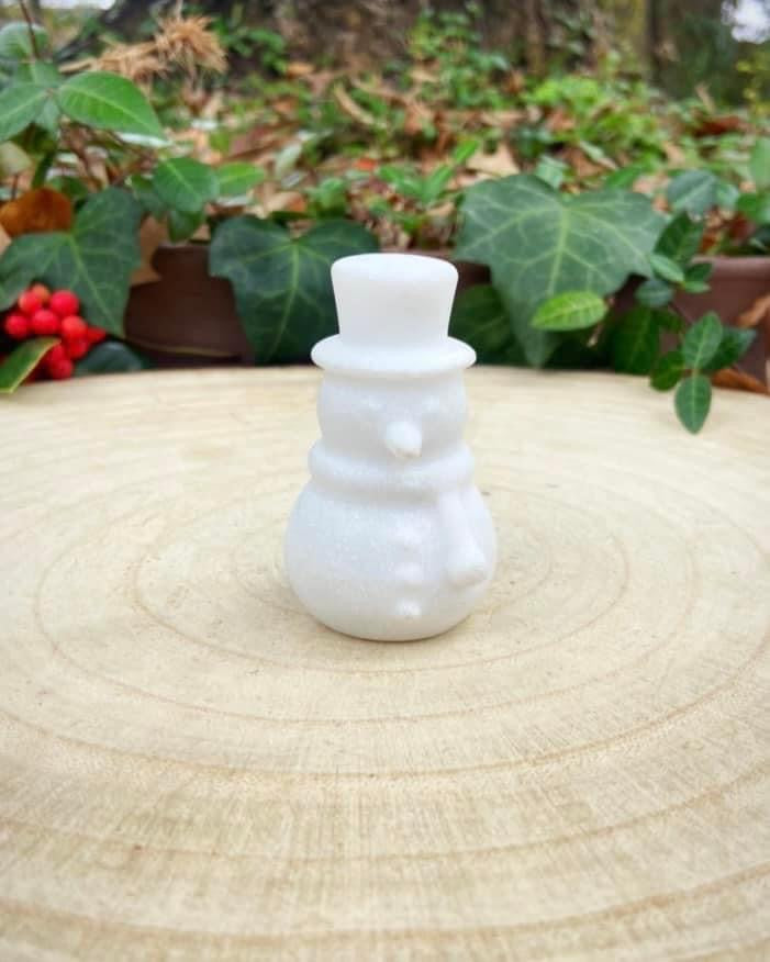 White Jade Snowman