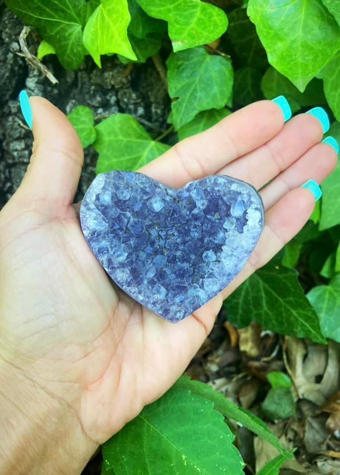 Amethyst Heart