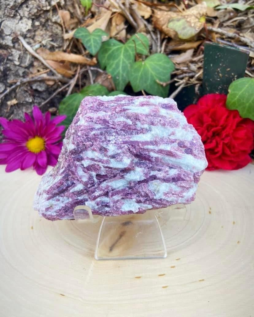 Pink Tourmaline Rough Rock