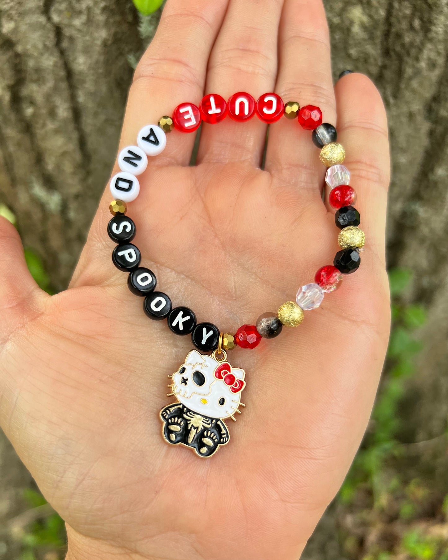 Halloween Hello Kitty Bracelet