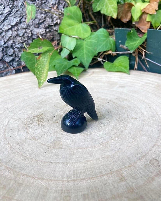 Black Obsidian Raven