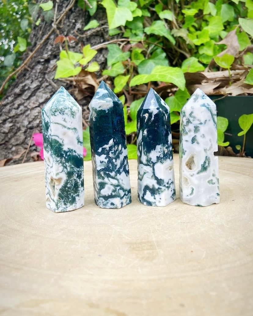 Moss Agate Towers