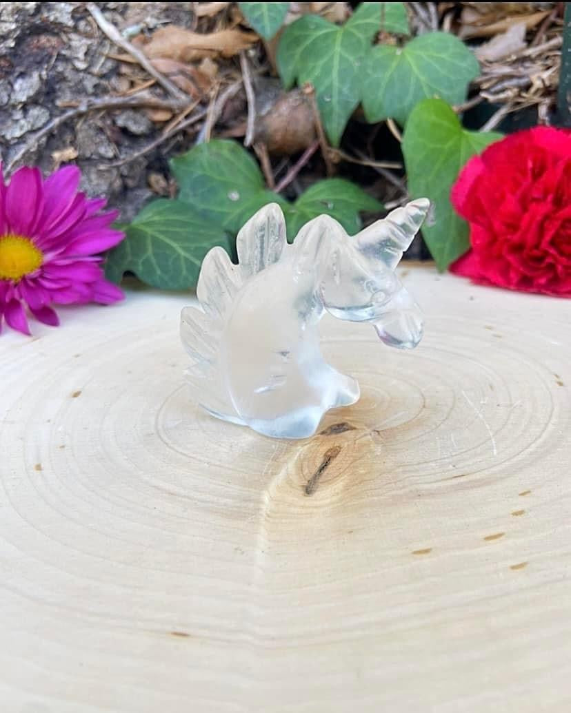 Clear Quartz Unicorn