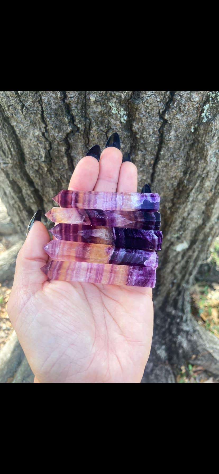 Fluorite Points