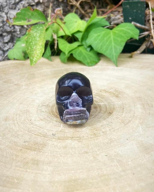 Fluorite Skull