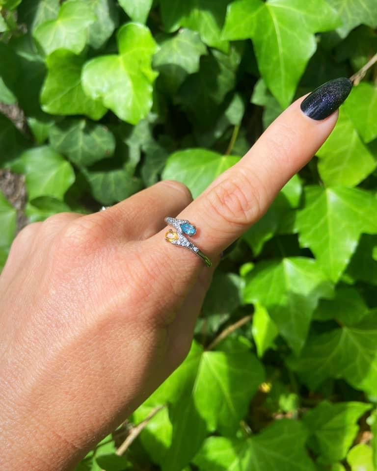 Mixed Tourmaline Rings