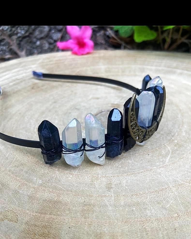 Aura Quartz Crown