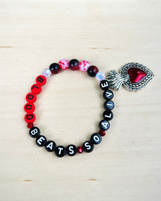 Blood Beats So Alive Bracelet