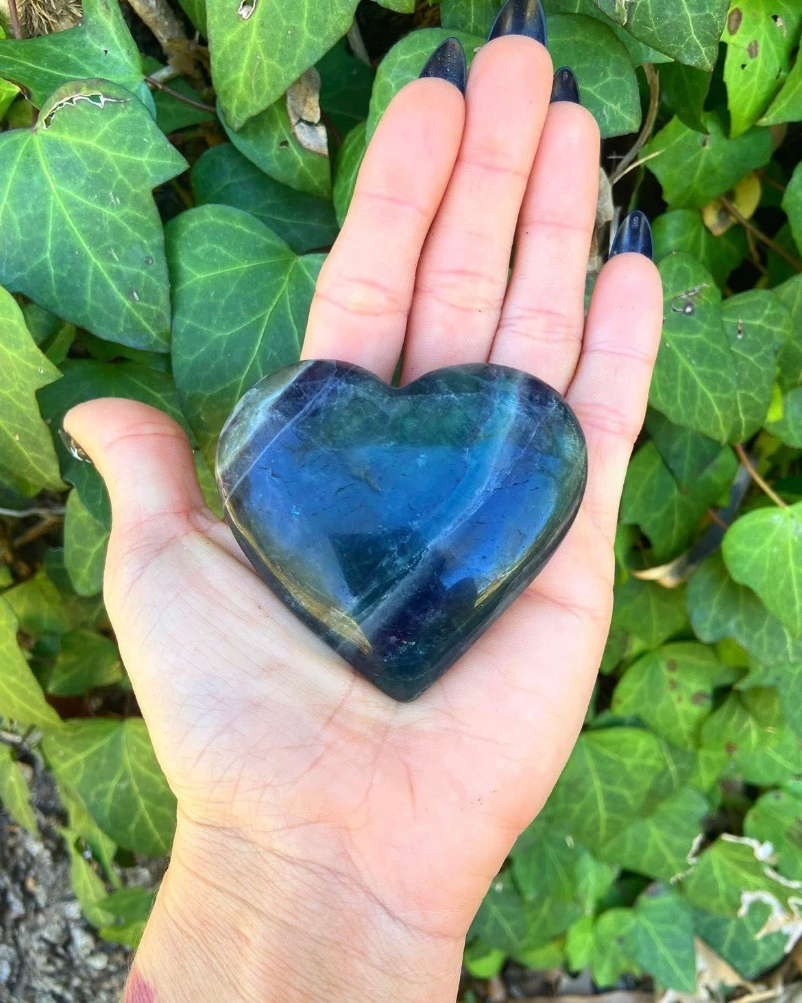 Fluorite Heart