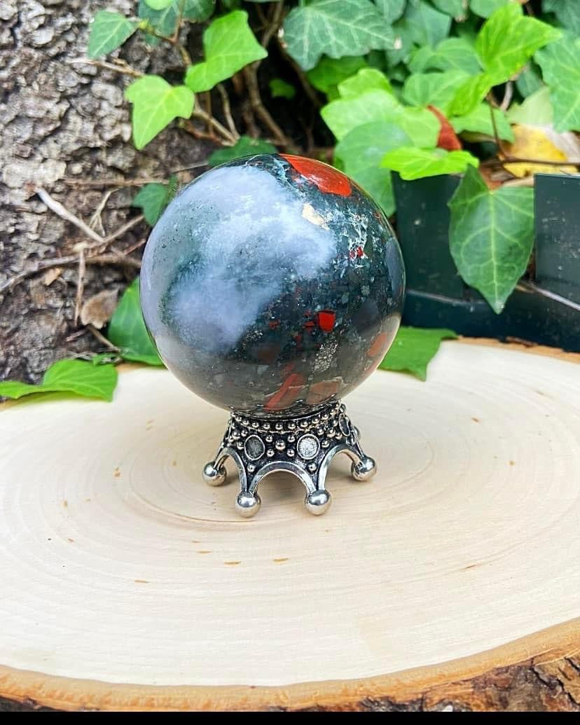 African Bloodstone Sphere