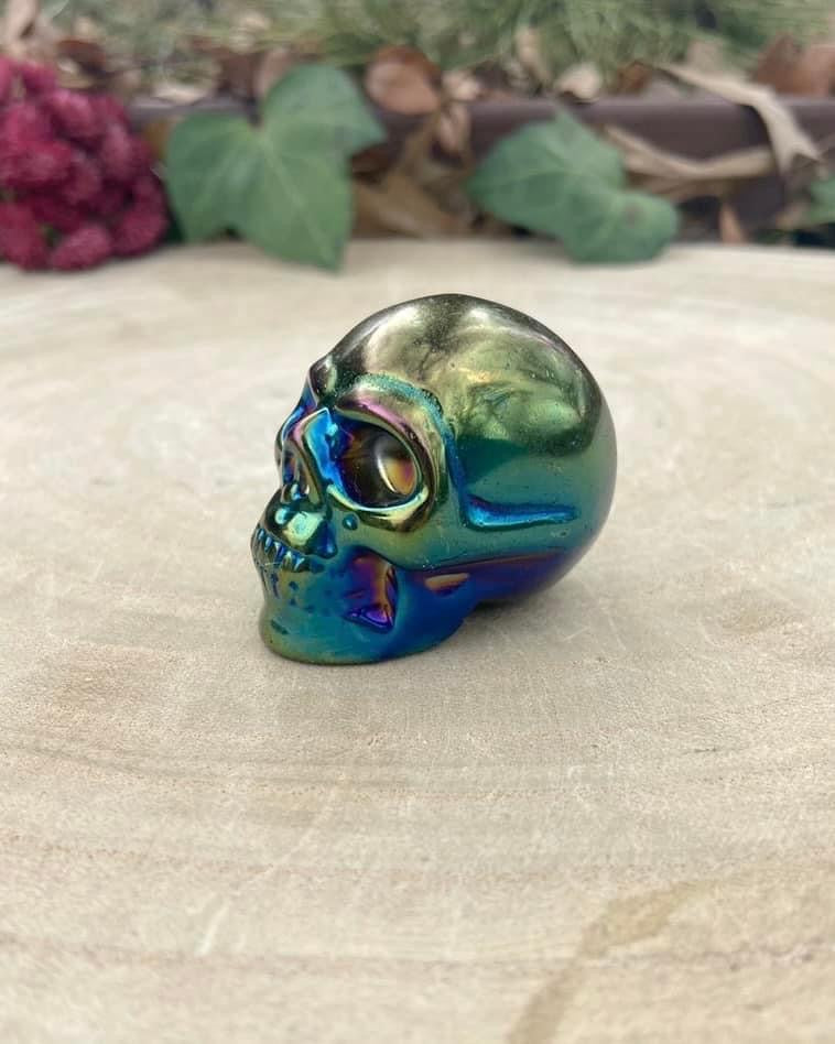 Titanium Aura Skull