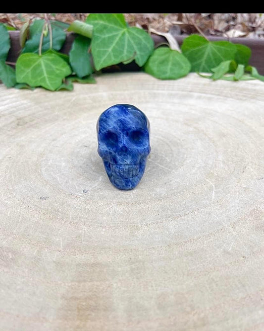 Sodalite Skull