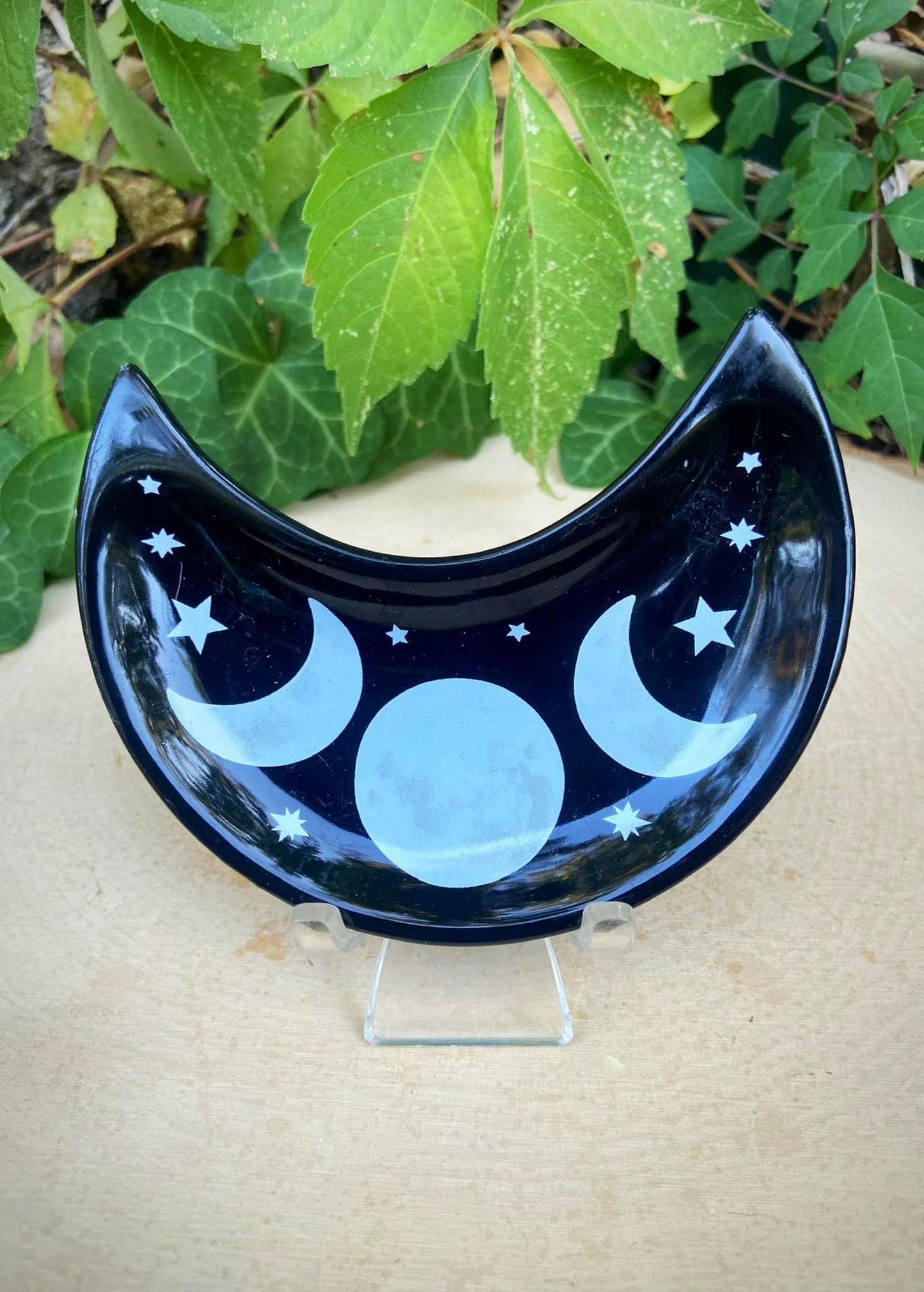 Crescent Moon Jewelry Bowl