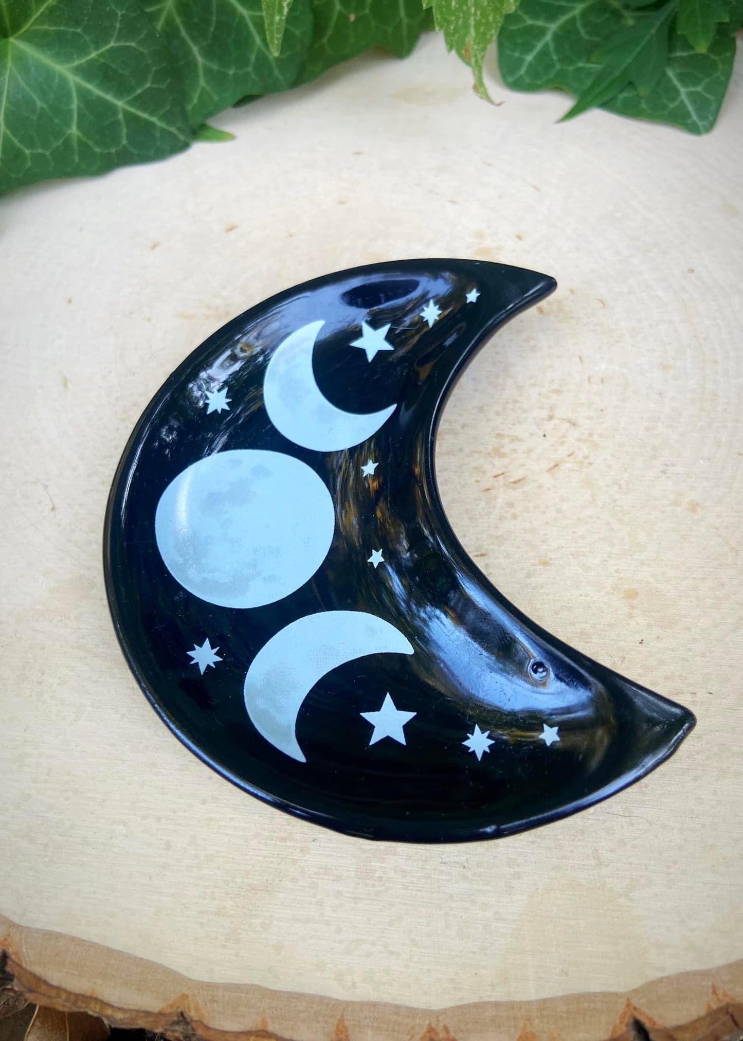 Crescent Moon Jewelry Bowl