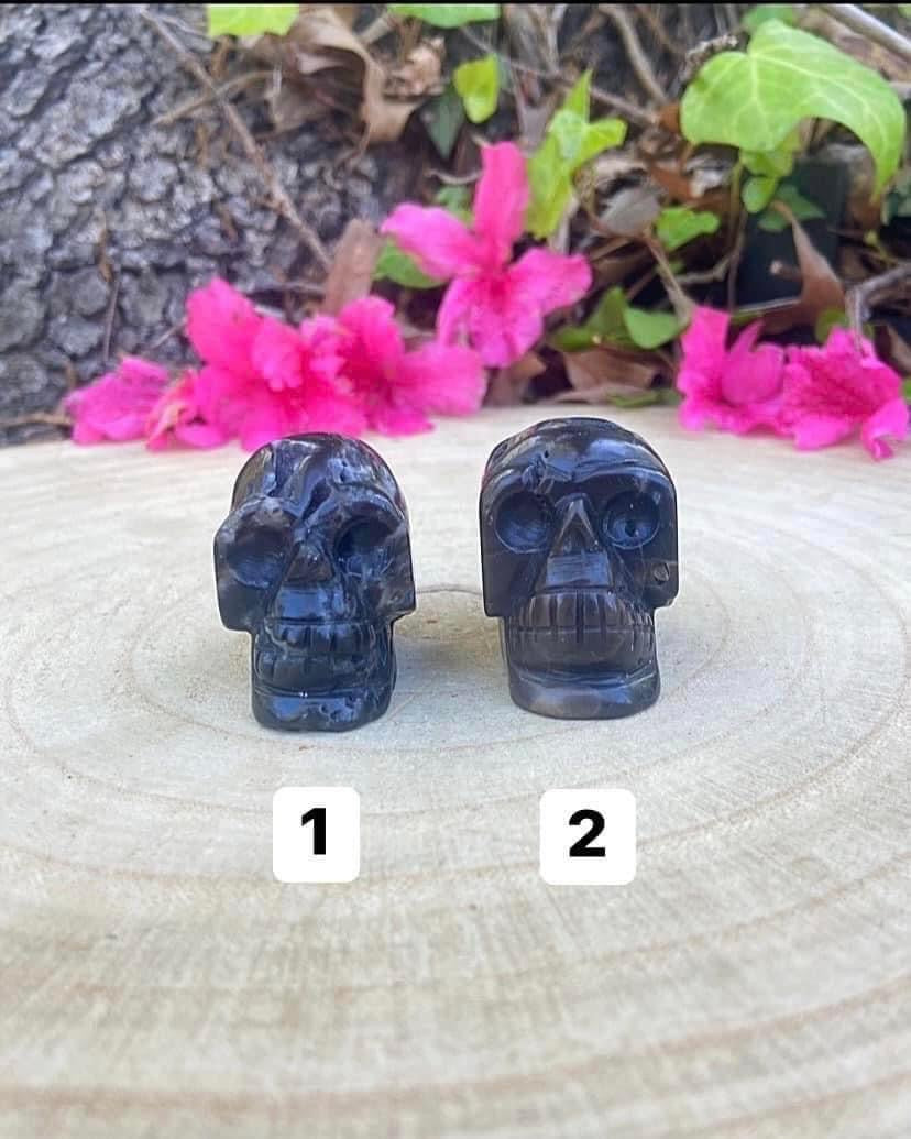 Sphalerite Skulls