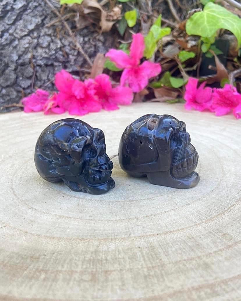 Sphalerite Skulls