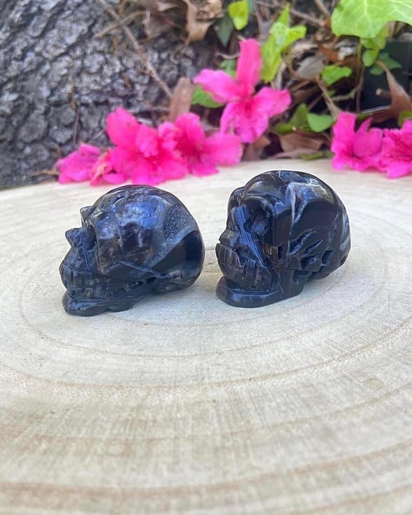 Sphalerite Skulls