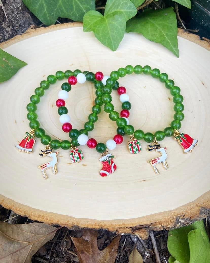 Christmas Bracelets 8mm