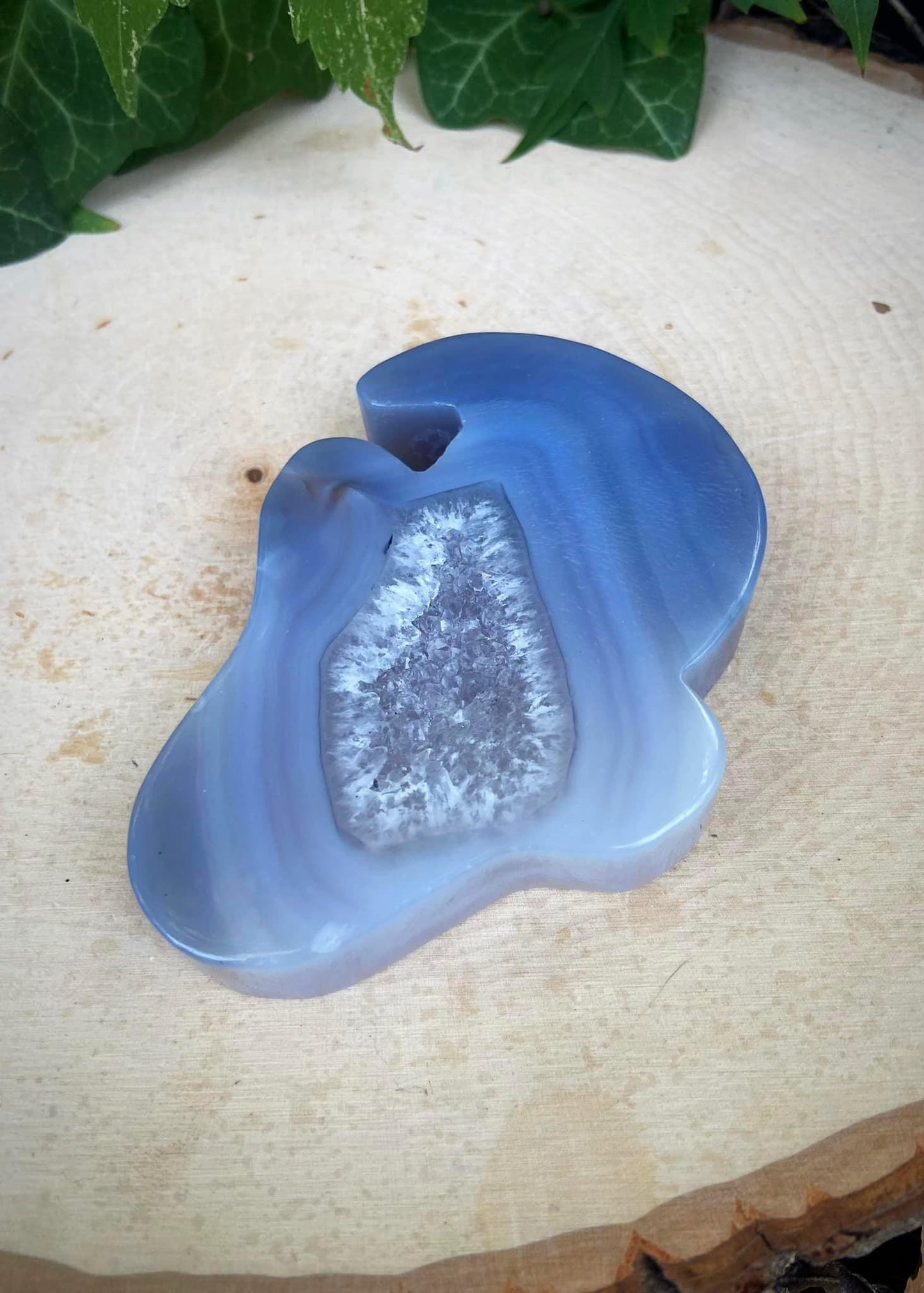 Druzy Agate Ghost