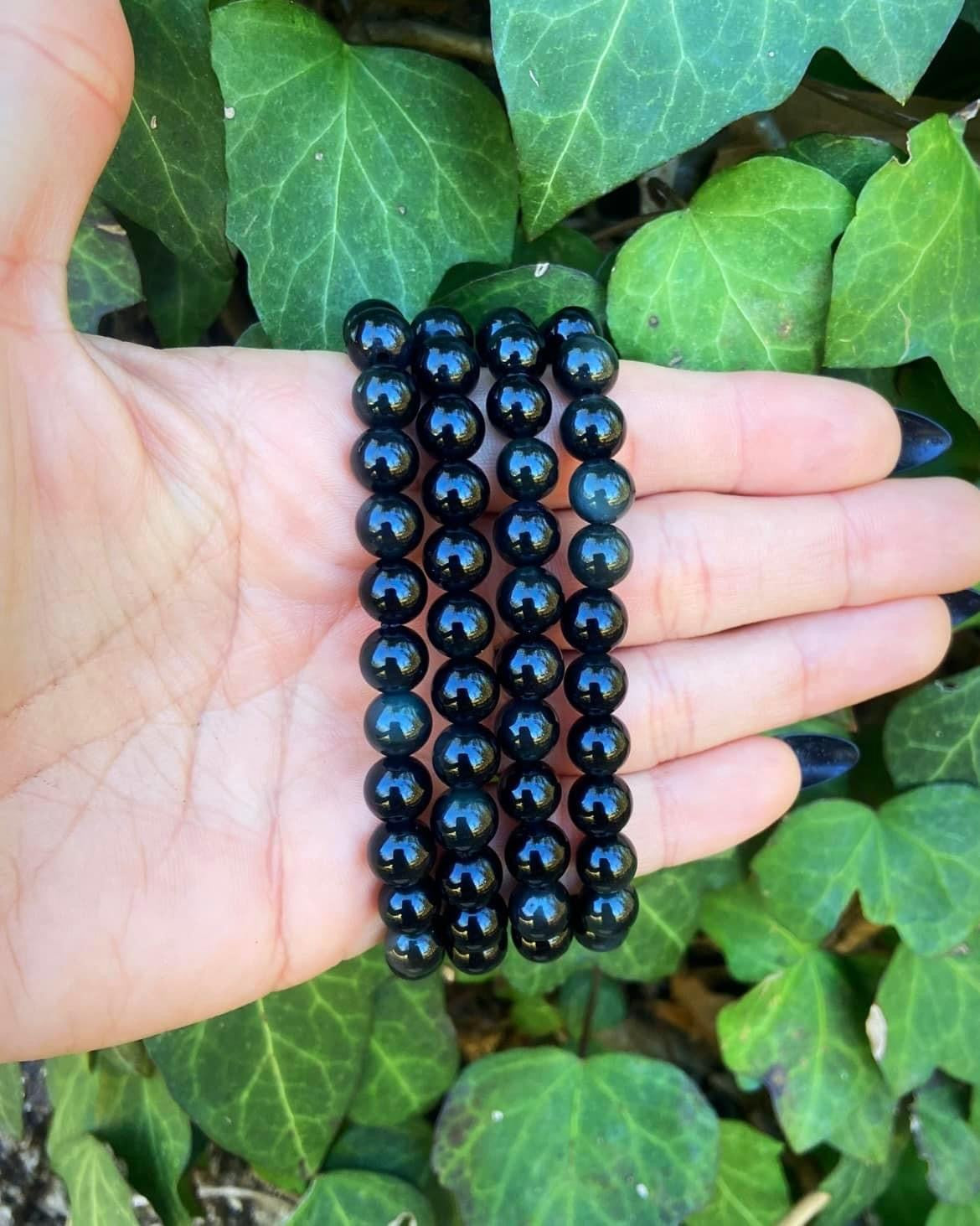 Rainbow Obsidian Bracelets 8mm