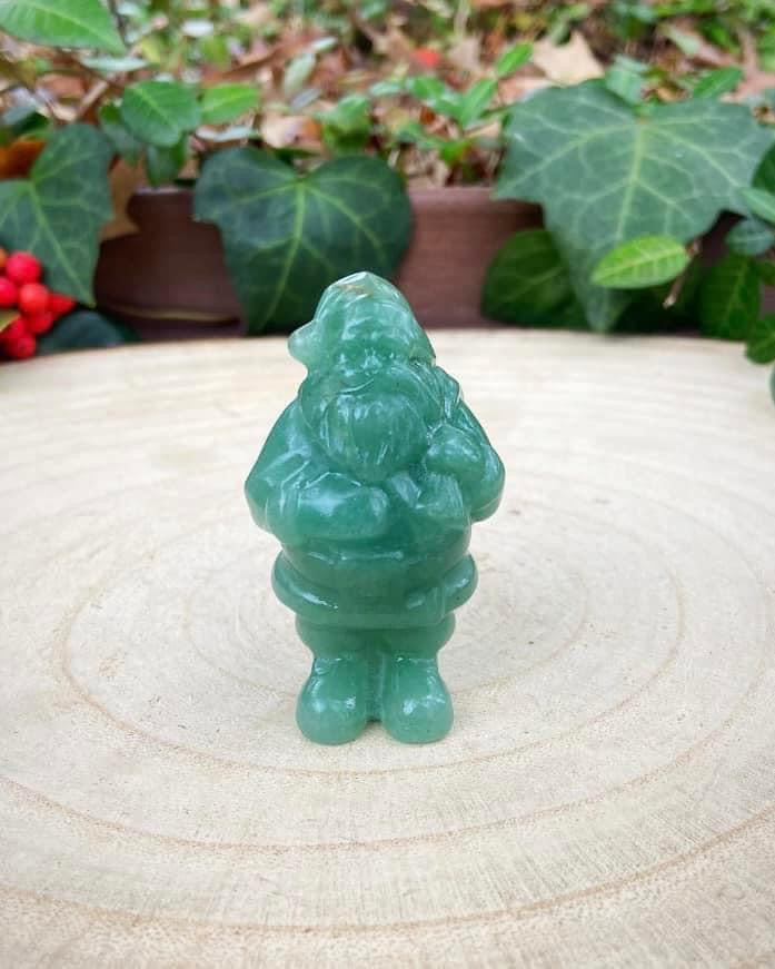 Green Aventurine Santa