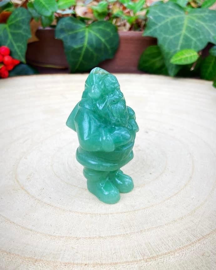 Green Aventurine Santa