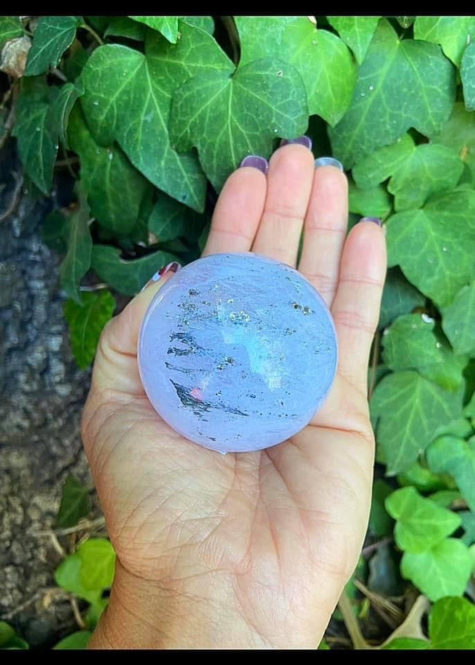 Smelting Quartz Sphere with Pyrite