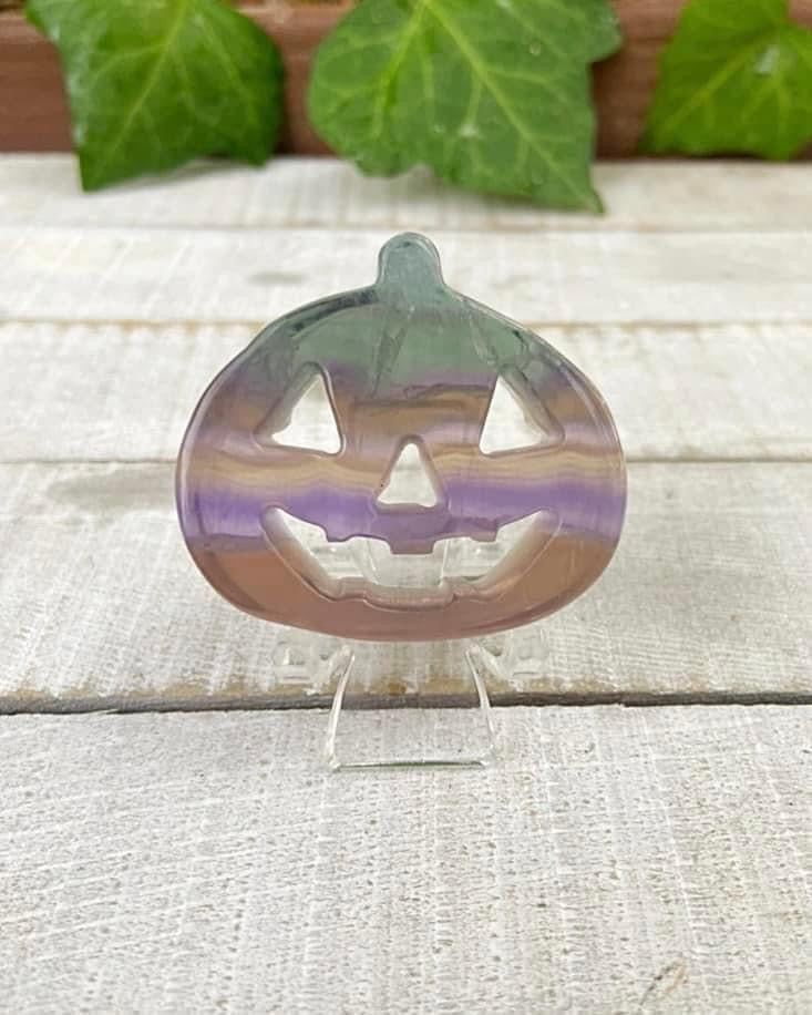 Fluorite Pumpkin