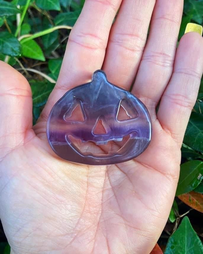 Fluorite Pumpkin