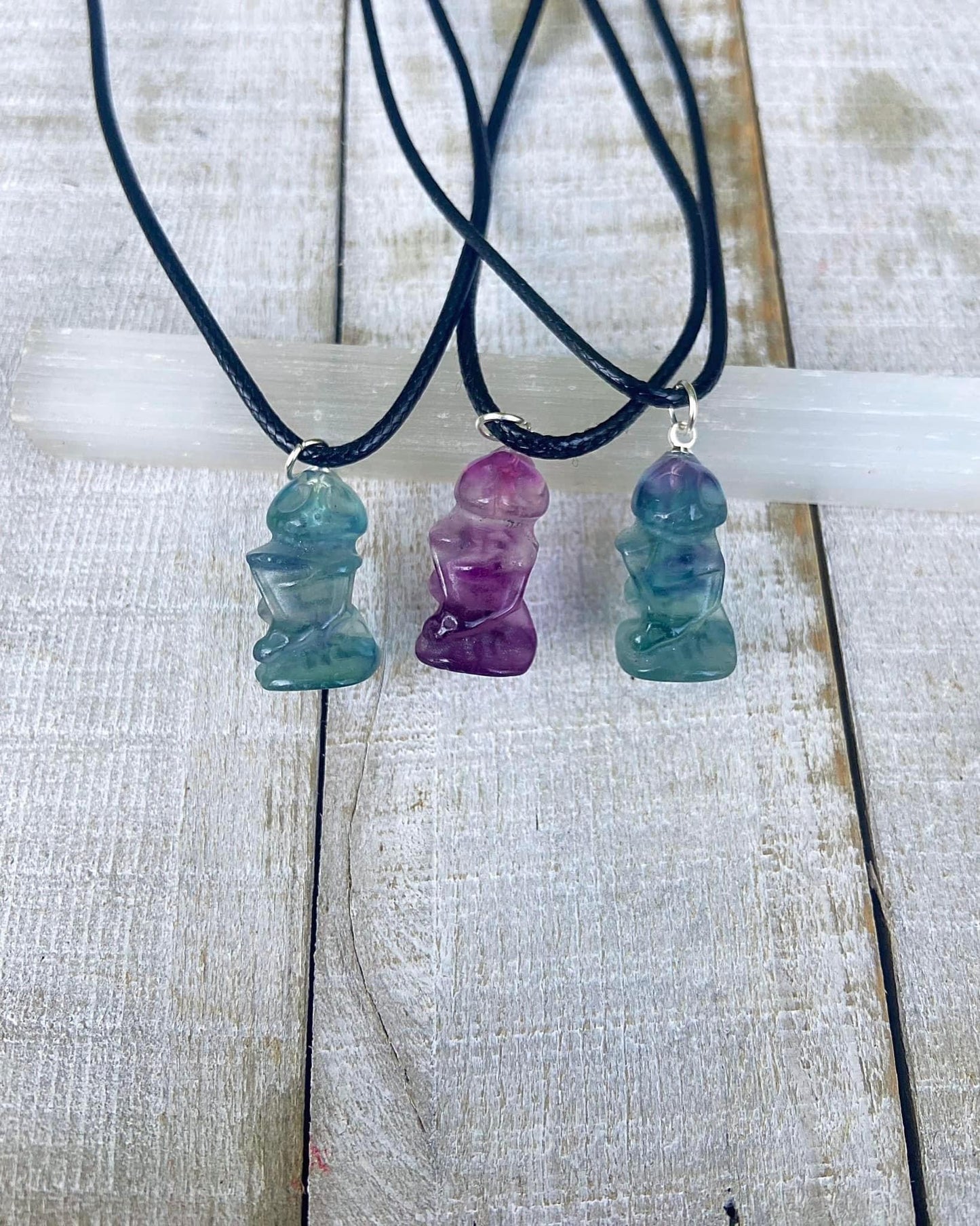 Fluorite Jack Necklace